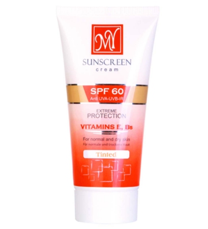 تصویر  کرم ضد آفتاب SPF 60 پوست خشک و معمولی مای - رنگی