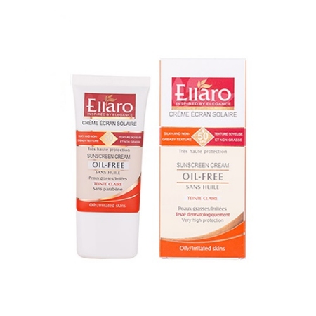 تصویر  کرم ضد آفتاب فاقد چربی SPF 50 الارو - بژ روشن