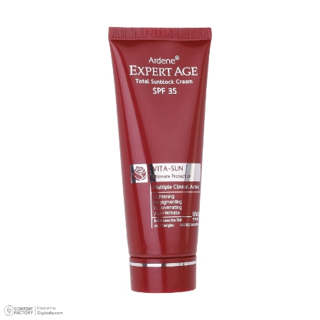 تصویر  کرم ضد آفتاب SPF 35 اکسپرتیج آردن - بی رنگ