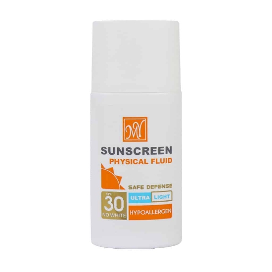 تصویر  فلوئید ضد آفتاب SPF30 فیزیکال سیف دیفنس مای - بی رنگ