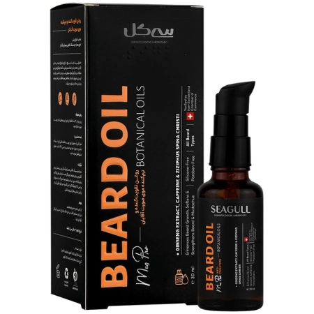 تصویر  روغن تقویت کننده و نرم کننده مو صورت آقایان سی گل - 30 میلی لیتر