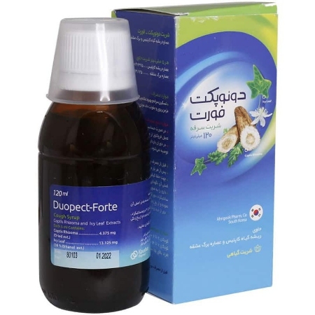 تصویر  شربت گیاهی ضدسرفه دئوپکت فورت کوشان فارمد - 120 میلی لیتر