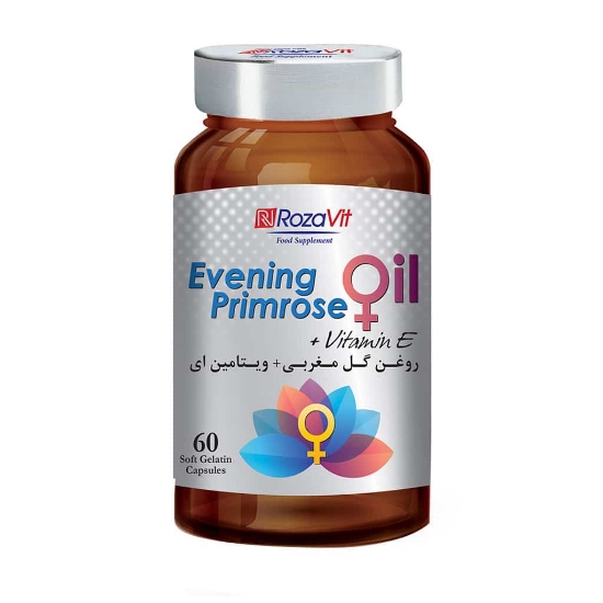 تصویر  سافت ژل پریمرز 1000 و ویتامین ایی روزاویت - 60 عددی