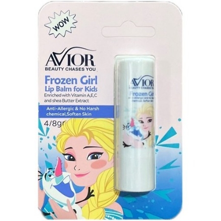تصویر  بالم لب کودک بدون رنگ اویور - Frozen Girl