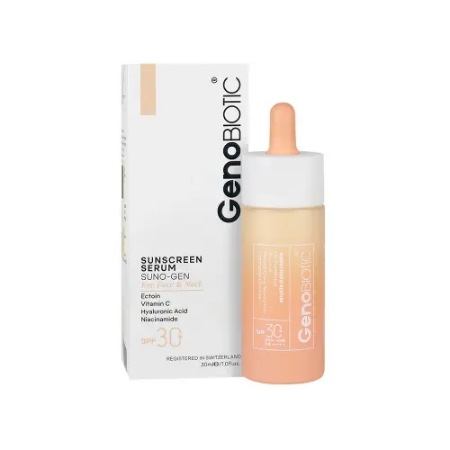 تصویر  سرم ضد آفتاب صورت و گردن SPF30 ژنوبایوتیک - 30 میلی لیتر