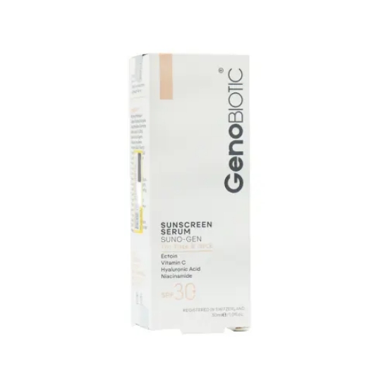 تصویر  سرم ضد آفتاب صورت و گردن SPF30 ژنوبایوتیک - 30 میلی لیتر