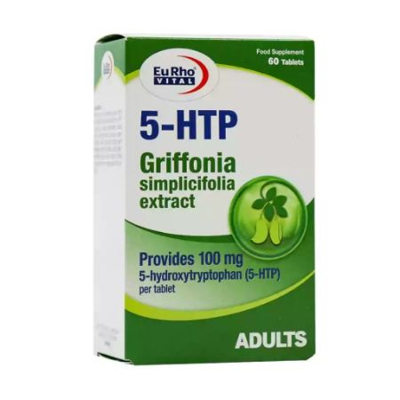 تصویر  قرص 5 اچ تی پی 100 میلی گرم یوروویتال - 60 عددی