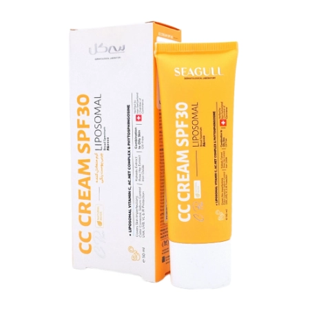 تصویر  سی سی کرم SPF30 پوست چرب و مختلط سی گل - بژ طبیعی