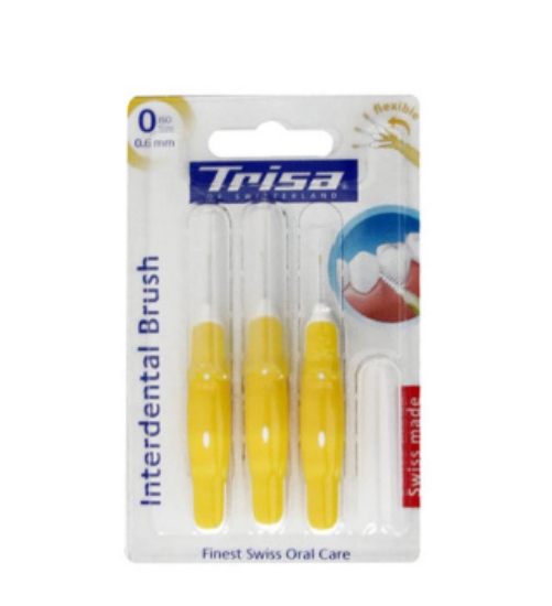 تصویر  مسواک بین دندانی مدل Interdental Brush 0.6mm تریزا - 3 عددی