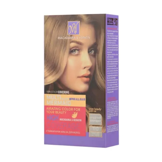 تصویر  کیت رنگ مو شماره 7/0 بلوند متوسط medium blonde مای - 50 میلی لیتر