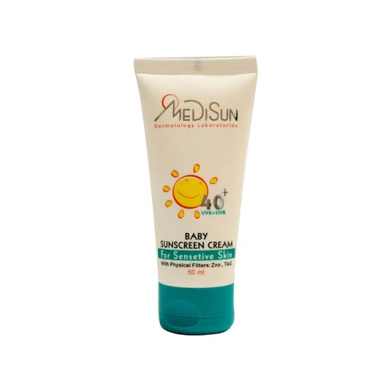 تصویر  کرم ضد آفتاب کودک SPF40 مدیسان - 50 میلی لیتر