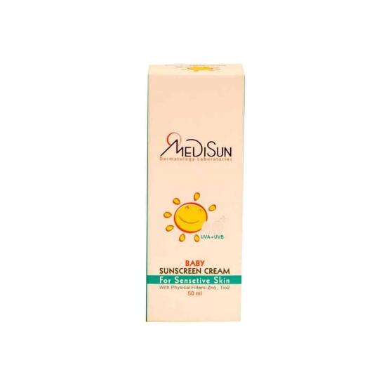 تصویر  کرم ضد آفتاب کودک SPF40 مدیسان - 50 میلی لیتر