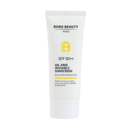 تصویر  کرم ضد آفتاب SPF50 پوست چرب ربو بیوتی - بی رنگ