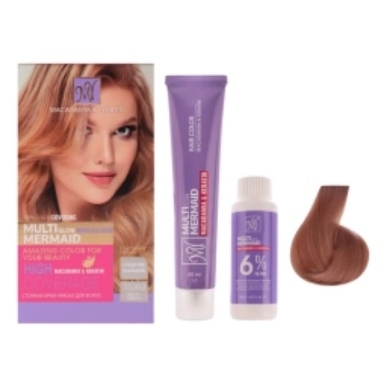 تصویر  کیت رنگ مو شماره 7.063 بلوند کاراملی متوسط medium caramel blonde مای – 50 میلی لیتر
