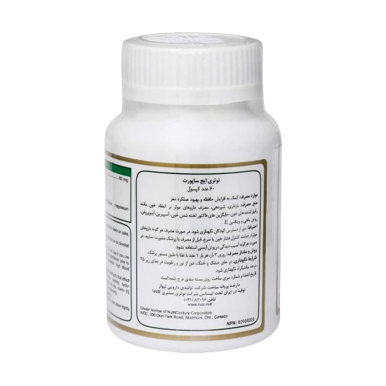 تصویر  کپسول تقویت حافظه جینکوبیلوبا نوتری ایج ساپورت نوتری سنتری - 60 عددی