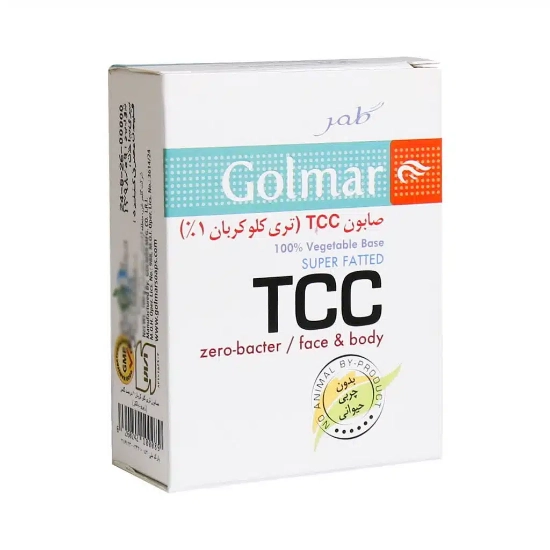 تصویر  صابون ضد جوش تی سی سی ( TCC ) گلمر - 100 گرم