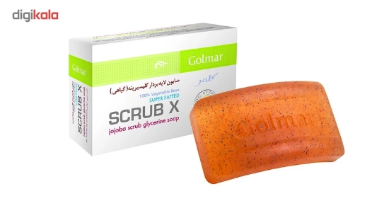 تصویر  صابون لایه بردار اسکراب ایکس گلمر - 90 گرم