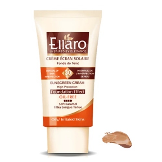 تصویر  کرم ضد آفتاب فاقد چربی الارو SPF 30 - بژ کارامل