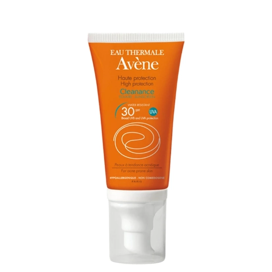 تصویر  امولوسیون ضد آفتاب اون مدل Cleanance با SPF 30 بی رنگ