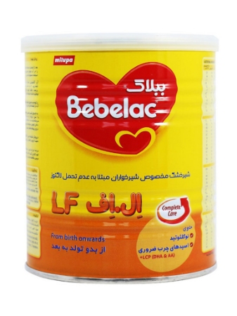 تصویر  شیرخشک ببلاک ال اف LF ( از بدو تولد ) - 400 گرم