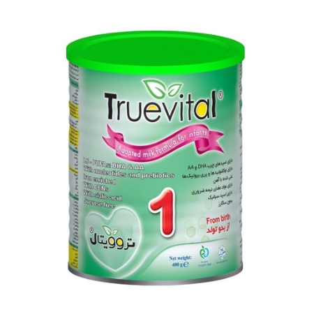 تصویر  شیرخشک تروویتال 1 (بدو تولد تا 6 ماهگی) - 400 گرم