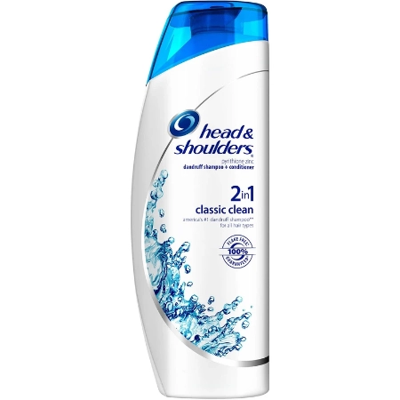 تصویر  شامپو ضد شوره هد اند شولدرز مدل Classic Clean 2in1 - حجم 200 میلی لیتر