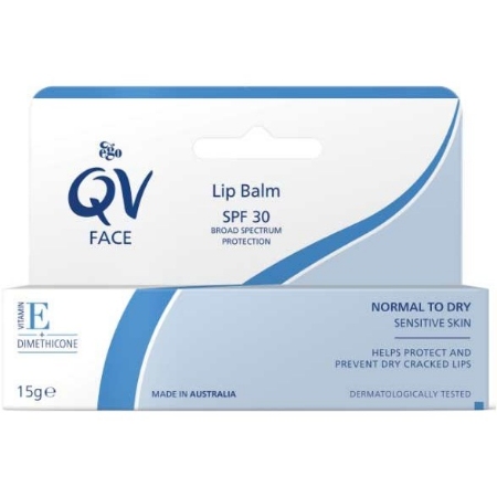 تصویر  لیپ بالم کیووی SPF 30 - حجم 15 گرم