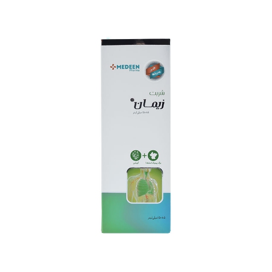 تصویر  شربت ضدسرفه زیمان مدین فارما - 150 میلی لیتر