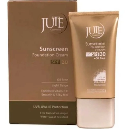 تصویر  کرم ضد آفتاب SPF 30 فاقد چربی ژوت - بژ روشن