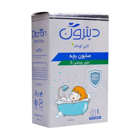 تصویر  صابون بچه ویتامین E دیترون - 110 گرم
