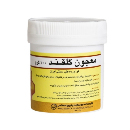 تصویر  پودر ملین معجون گلقند باریج اسانس - 100 گرم