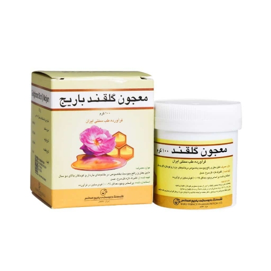 تصویر  پودر ملین معجون گلقند باریج اسانس - 100 گرم