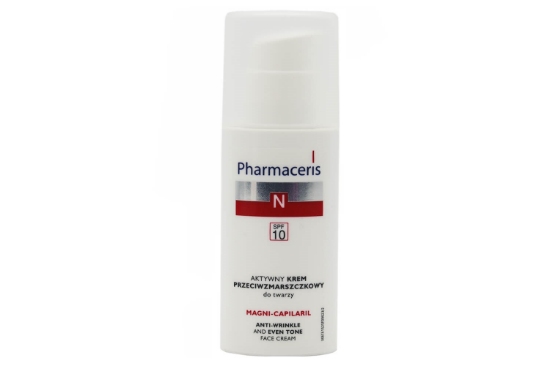 تصویر  کرم ضد چروک صورت فارماسریز SPF10 مدل مگنی کاپیلاریل - 50 میلی لیتر