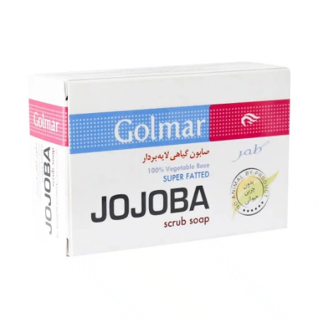 تصویر  صابون گیاهی لایه بردار جوجوبا گلمر - 90 گرم