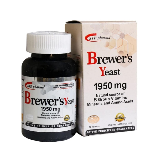 تصویر  قرص مخمر آب جو اس تی پی فارما - 60 عددی
