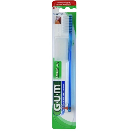 تصویر  مسواک نرم جی یو ام Gum مدل 411