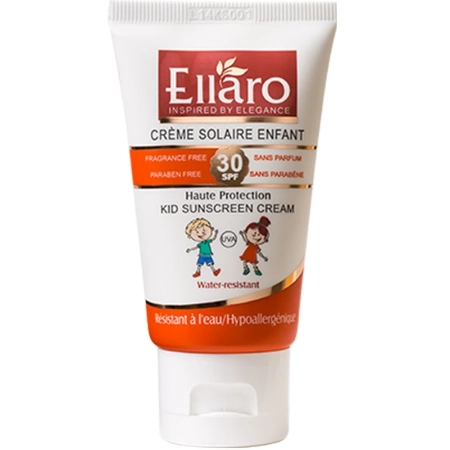 تصویر  کرم ضد آفتاب کودکان بی رنگ SPF 30 الارو