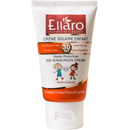 تصویر  کرم ضد آفتاب کودکان بی رنگ SPF 30 الارو