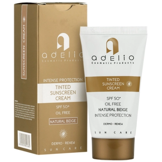 تصویر  کرم ضد آفتاب فاقد چربی SPF50 ادلیو - بژ طبیعی