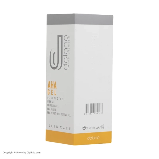 تصویر  ژل لایه بردار AHA 15% دلانو