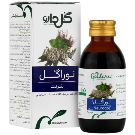 تصویر  شربت نوراگل گل دارو - 120 میلی لیتر