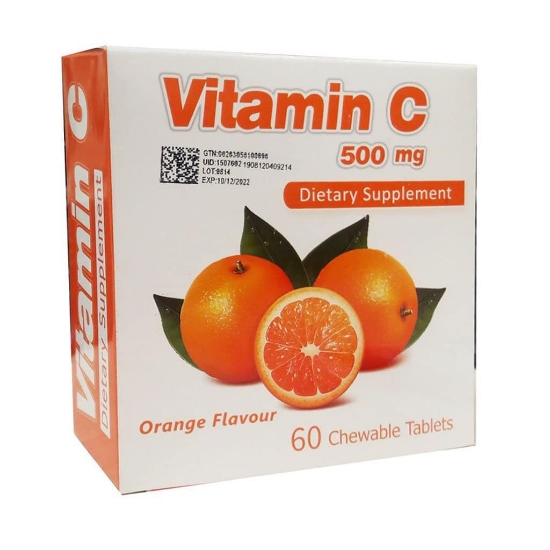 تصویر  قرص ویتامین ث جویدنی 500 سیمرغ دارو عطار - 60 عددی