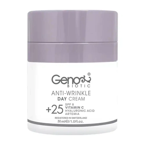 تصویر  کرم روز ضد چروک بالای 25 سال ژنوبایوتیک - 30 میلی لیتر
