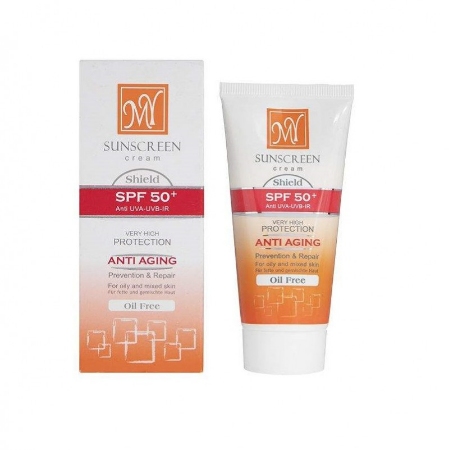 تصویر  کرم ضد آفتاب SPF 50 فاقد چربی مای - بی رنگ