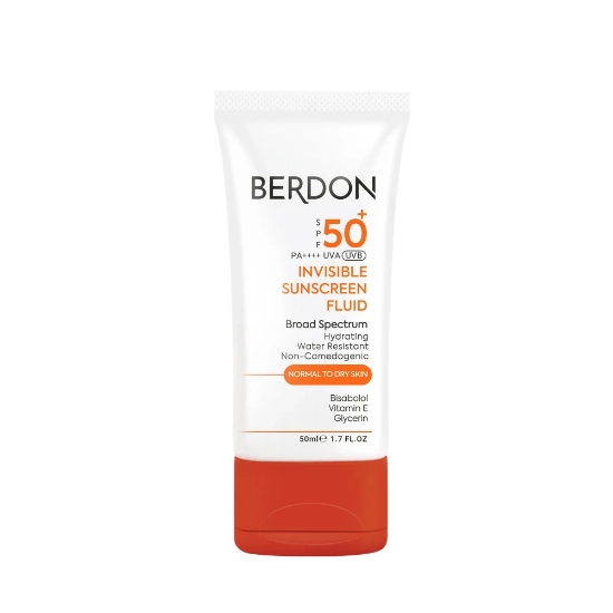 تصویر  کرم ضد آفتاب SPF50 پوست خشک بردون - بی رنگ