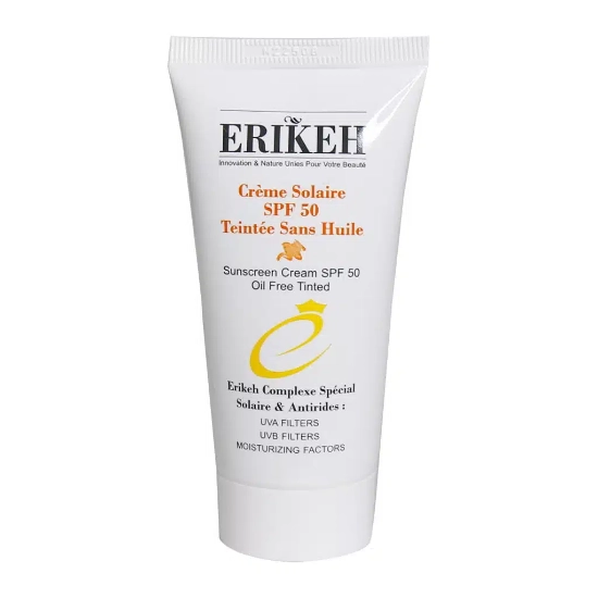 تصویر  فلوئید ضد آفتاب SPF50 فاقد چربی اریکه - رنگی