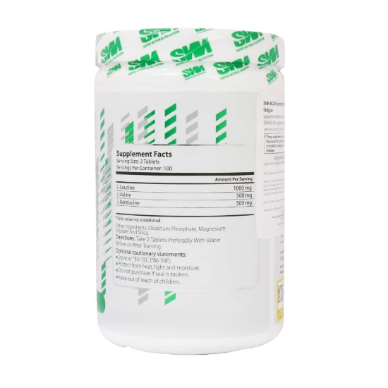 تصویر  قرص BCAA بی سی ای ای (SNN) اس ان ان - 200 عددی