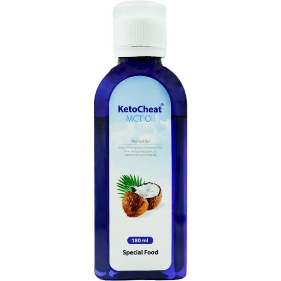 تصویر  روغن ام سی تی اویل (MCT) کتو چیت وانا دارو گستر - 180 میلی لیتر