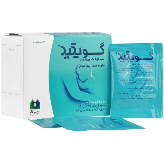 تصویر  ساشه آنتی رفلاکس کودکان گویکید الحاوی - 28 عددی